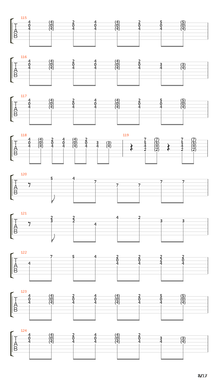 The Battle Of Evermore吉他谱