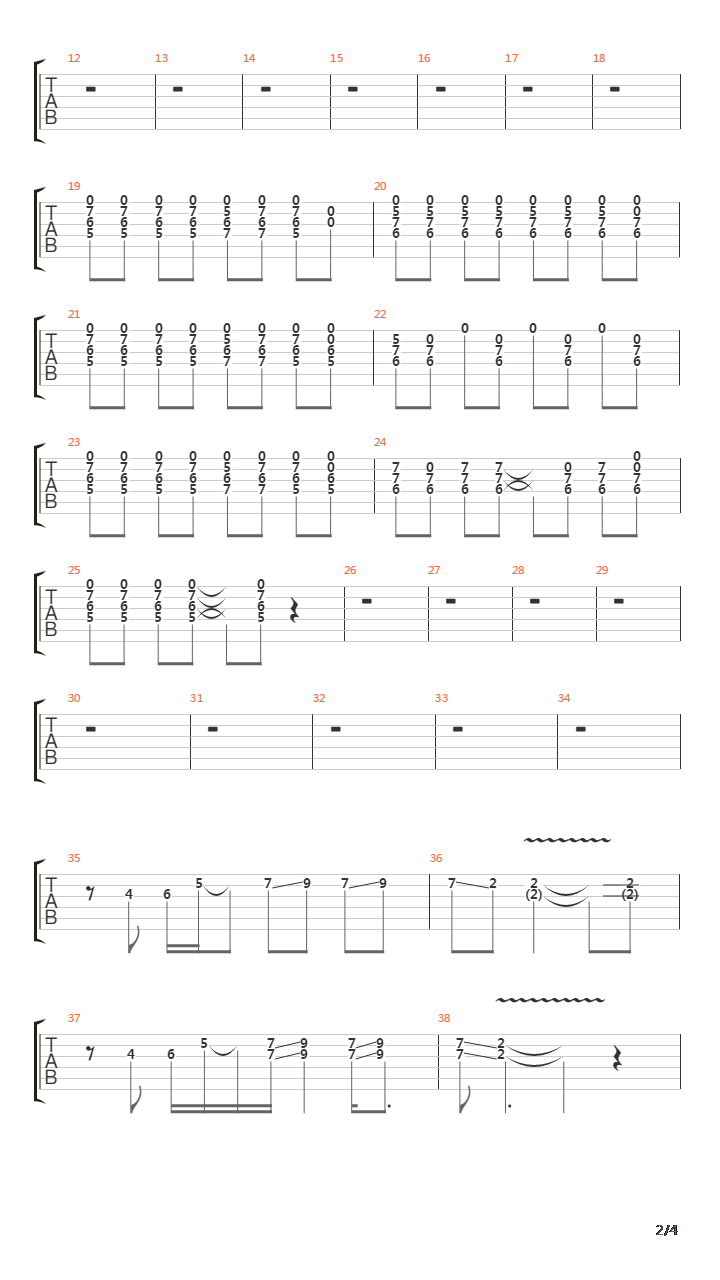 What Is And What Should Never Be吉他谱