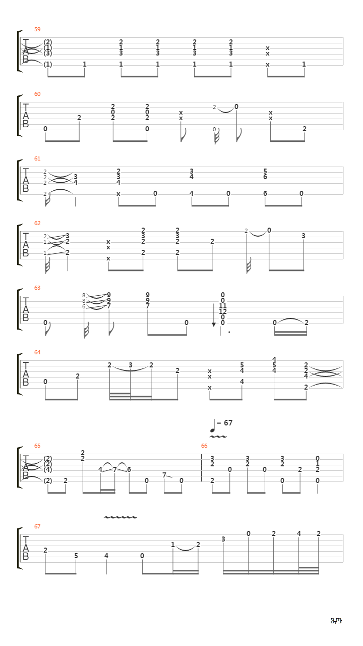 Tears In Heaven(泪洒天堂)吉他谱