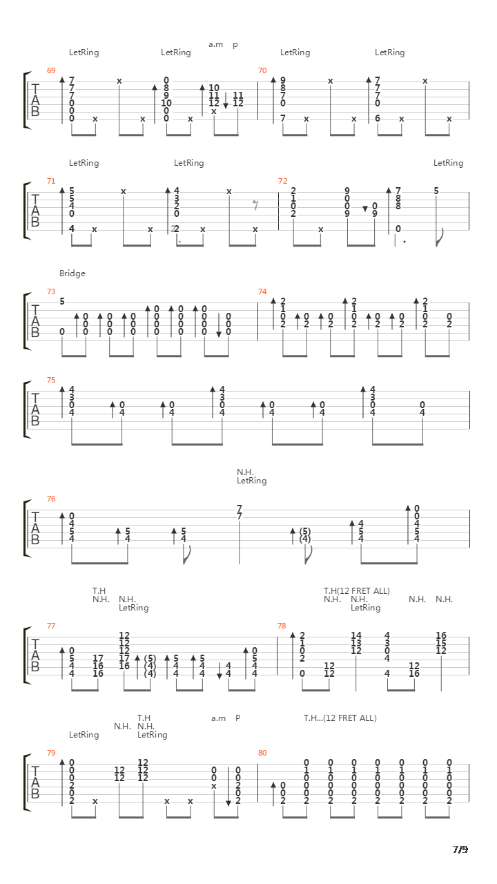 Nayuta吉他谱