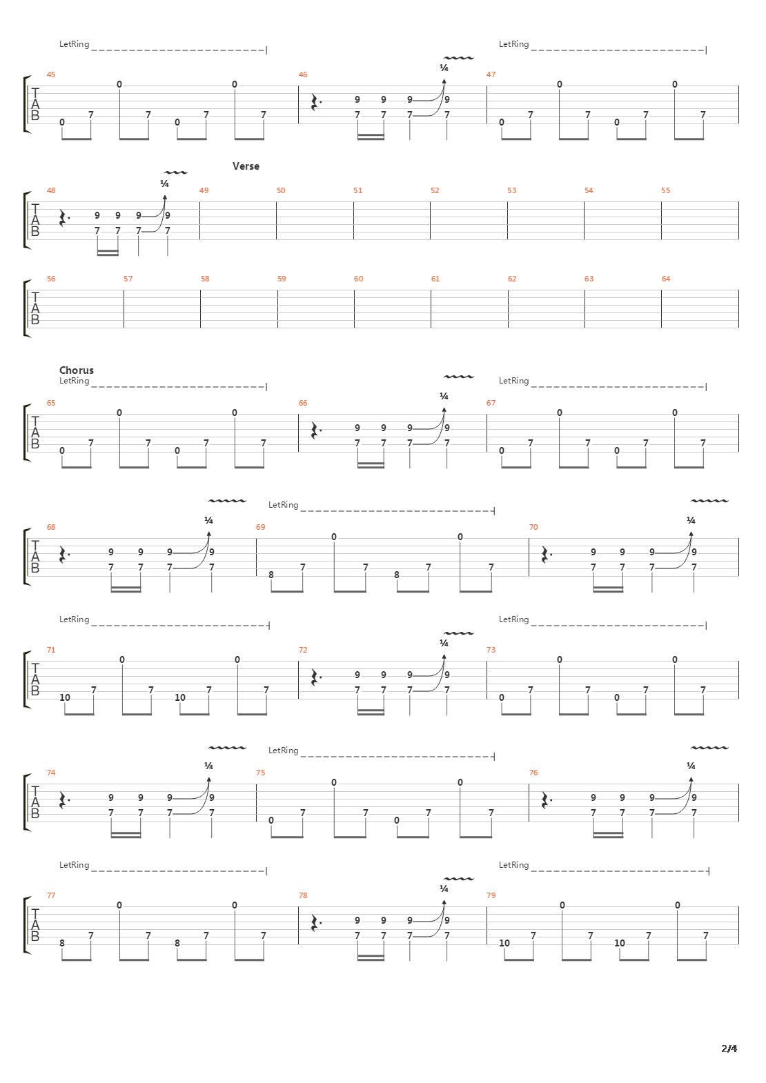 Boiler吉他谱