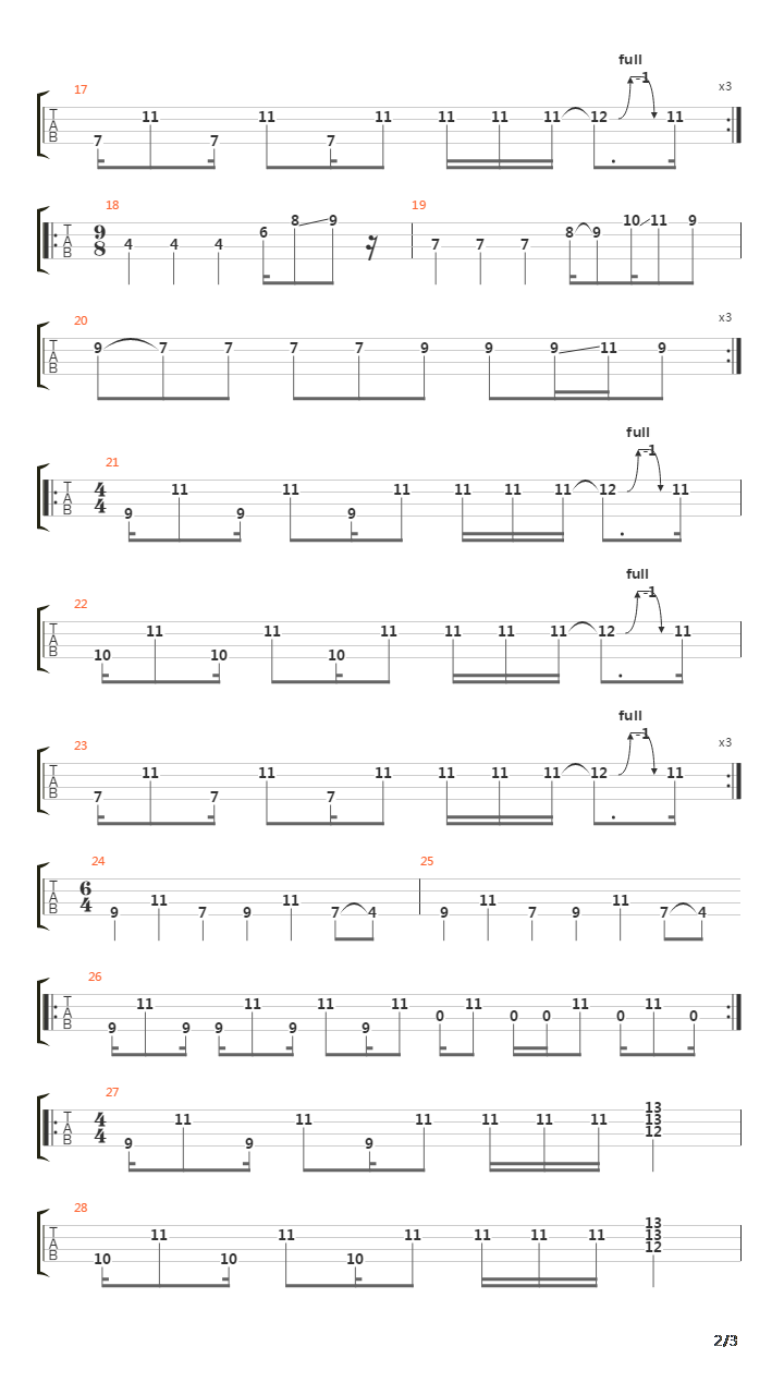 Boiler吉他谱