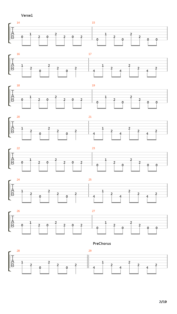 Build A Bridge吉他谱