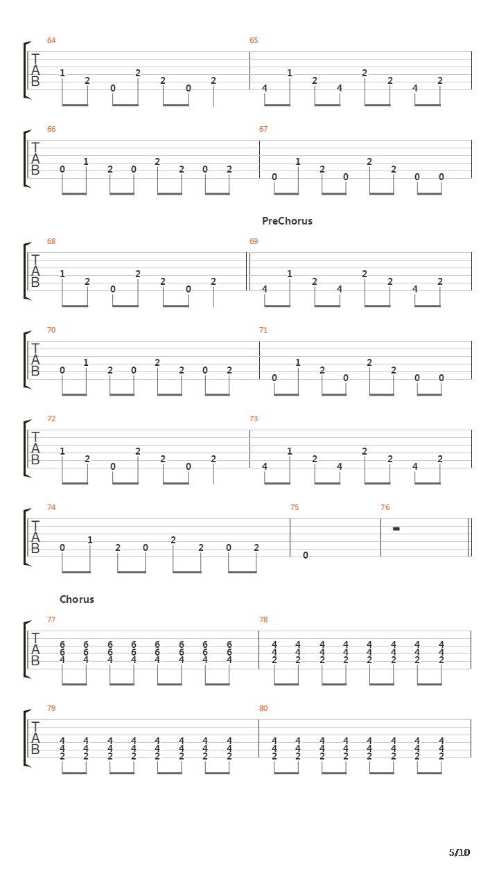 Build A Bridge吉他谱