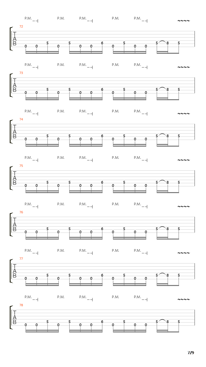 Head For The Barricade吉他谱