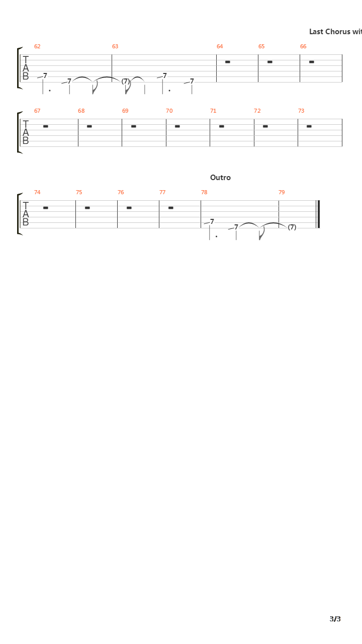 Priest吉他谱