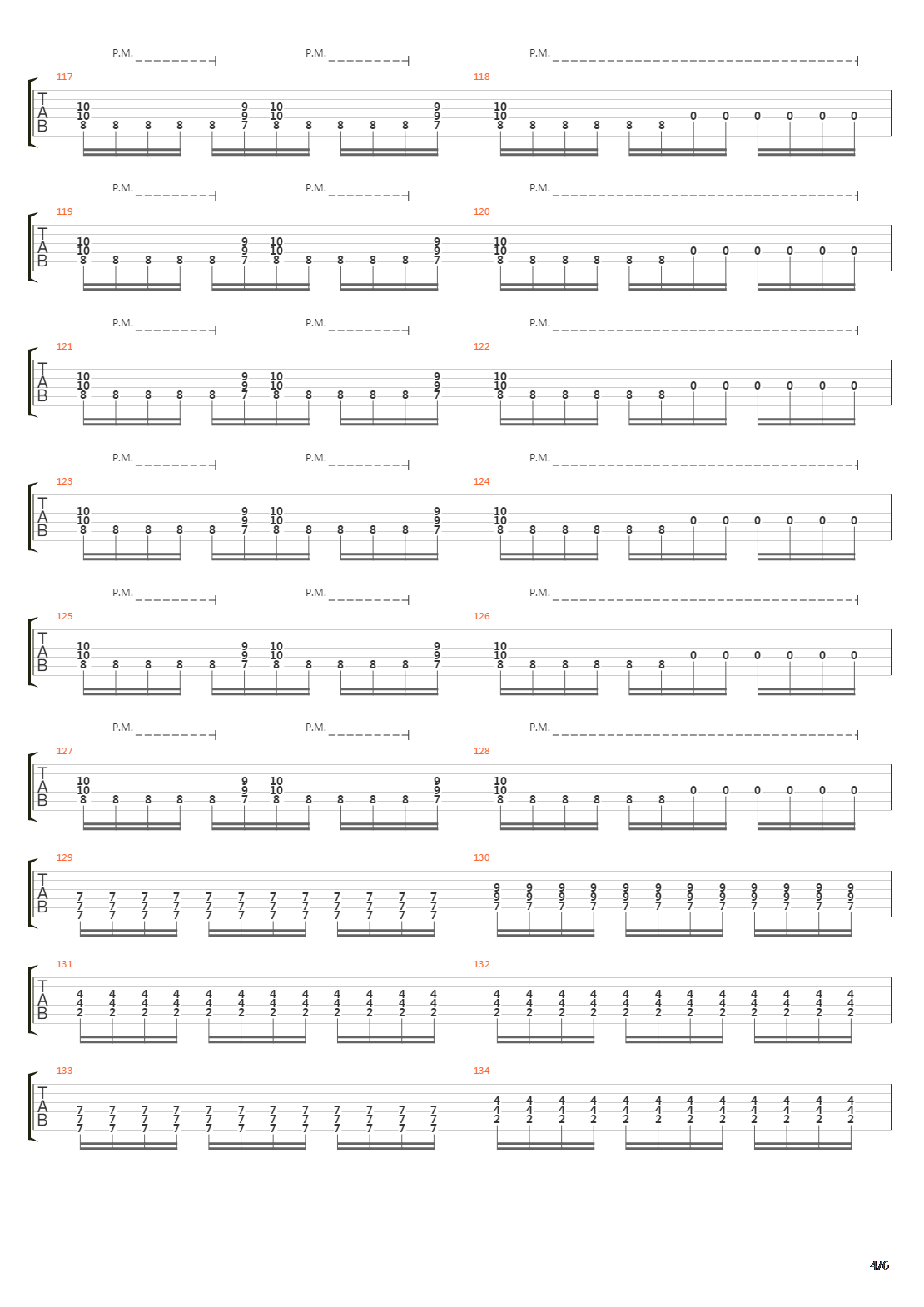 Underneath The Gun吉他谱