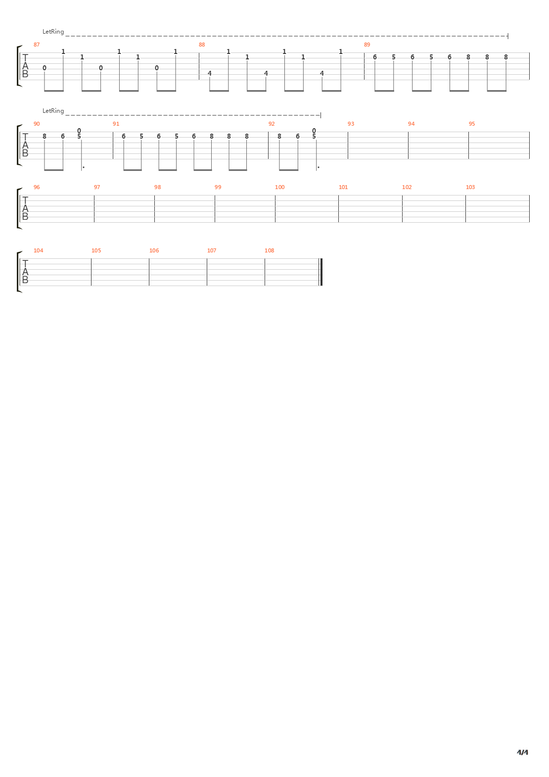 15吉他谱