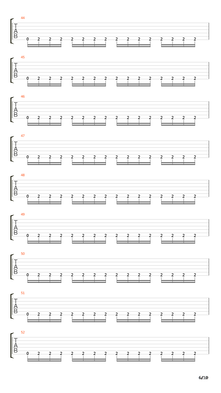 Deformography吉他谱