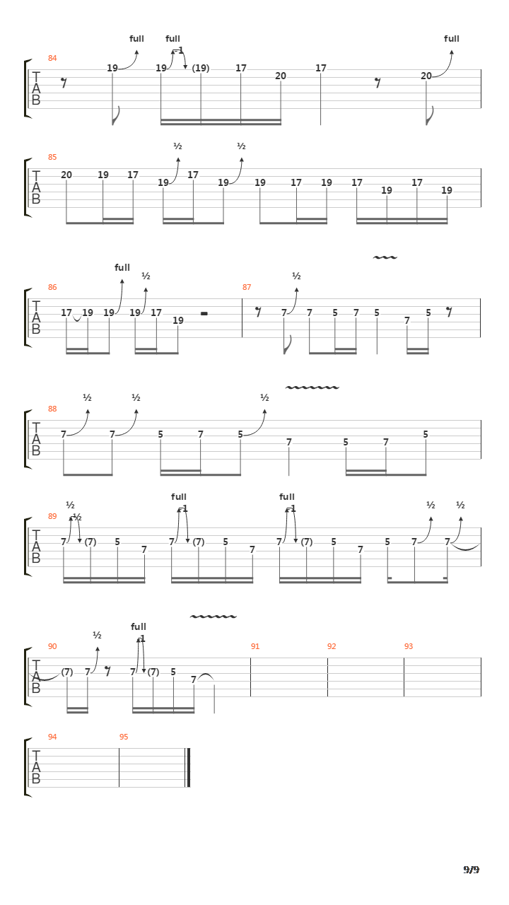 Five To One吉他谱