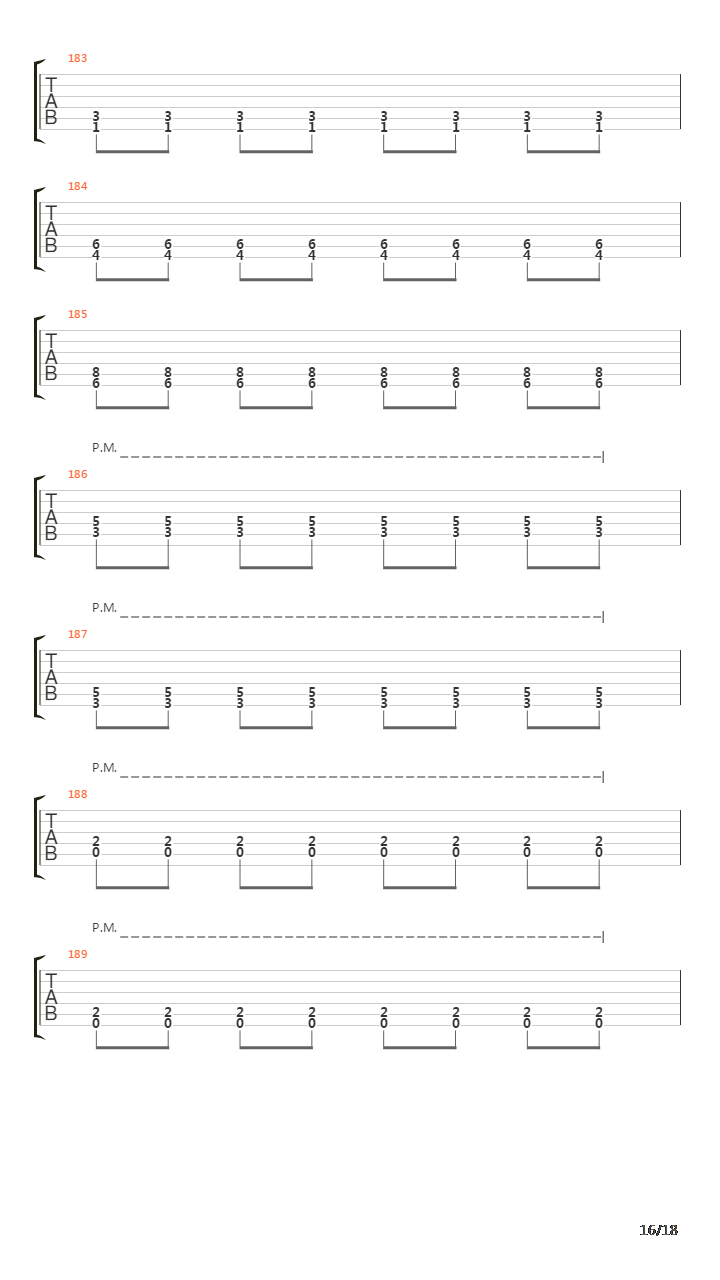 In Motion吉他谱