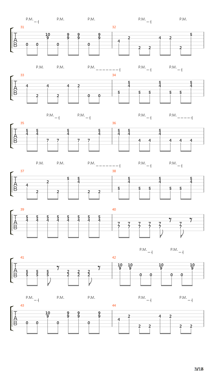 In Motion吉他谱