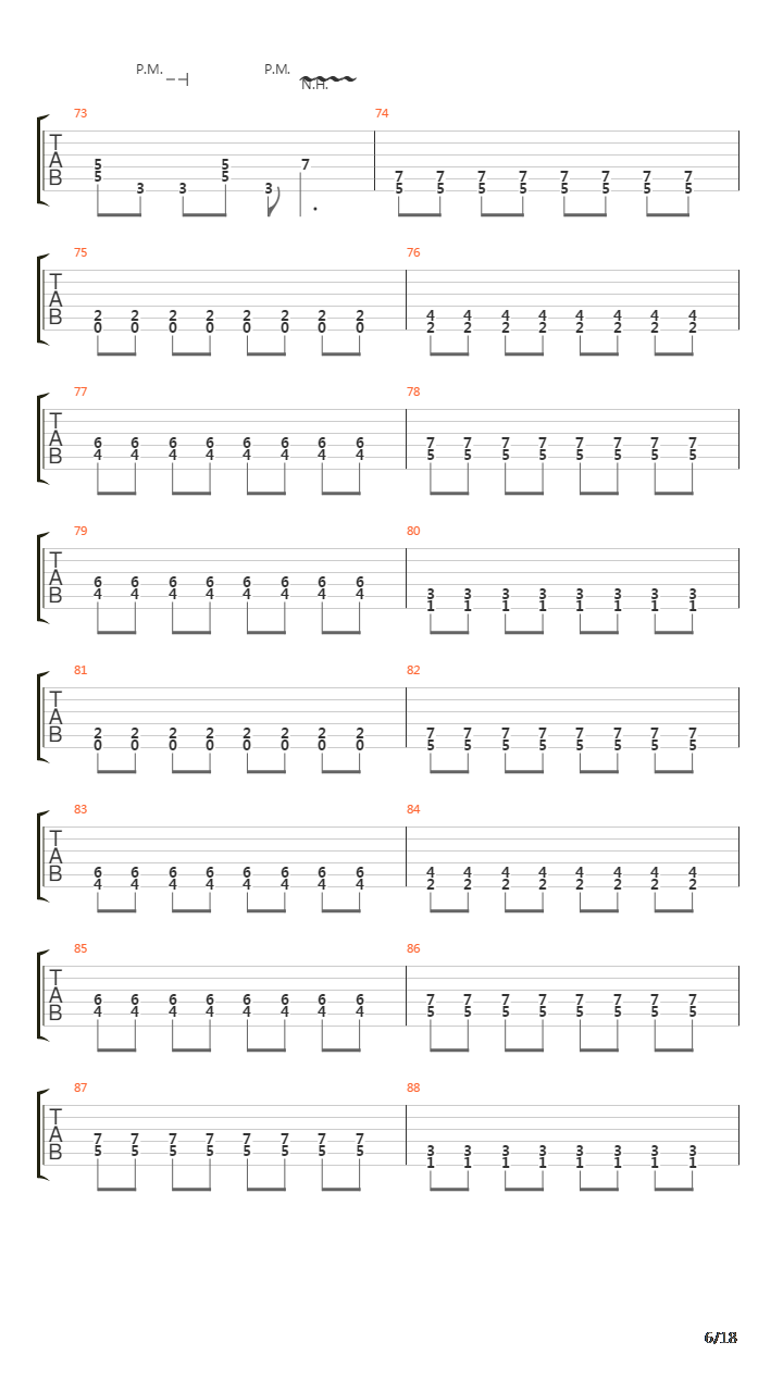 In Motion吉他谱