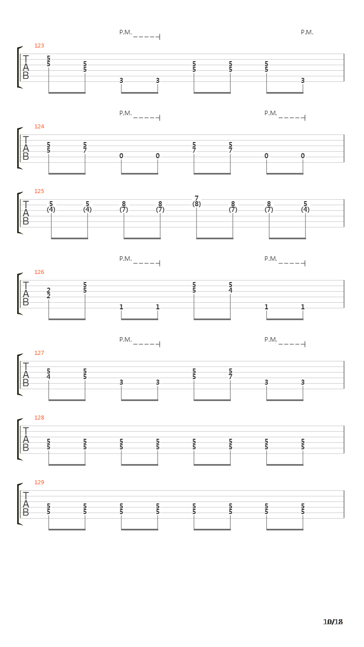 In Motion吉他谱