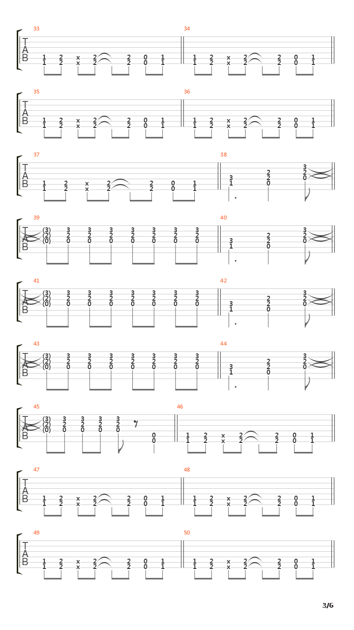 Stain吉他谱