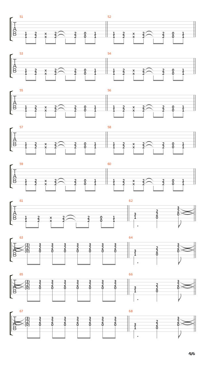 Stain吉他谱