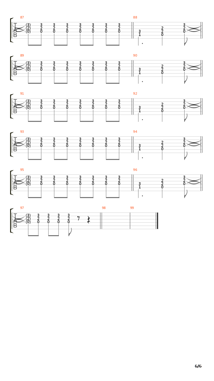 Stain吉他谱