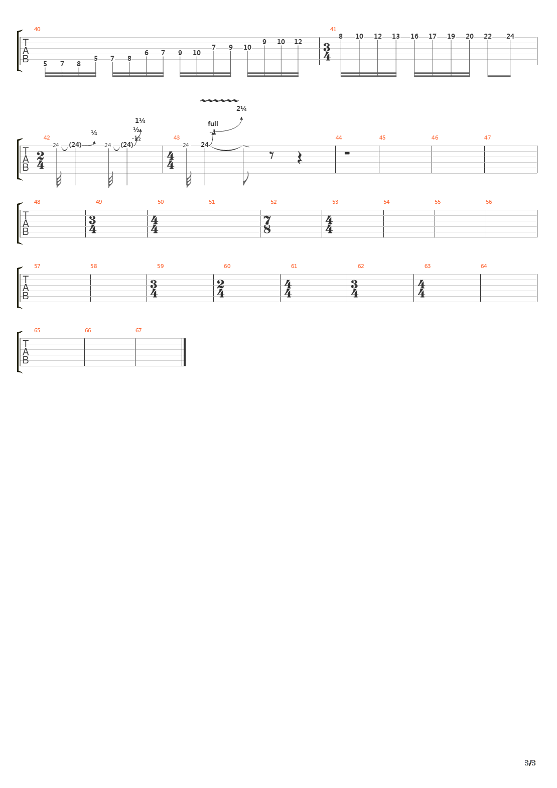 Eugenes Trick Bag吉他谱