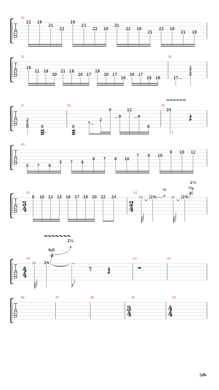 Eugenes Trick Bag吉他谱