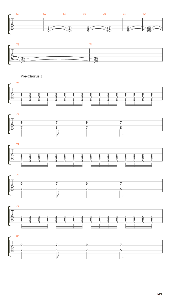 Vodevil吉他谱