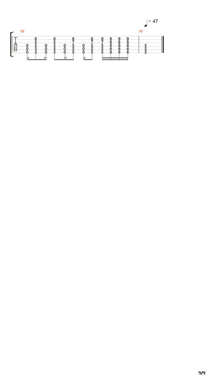 Vodevil吉他谱