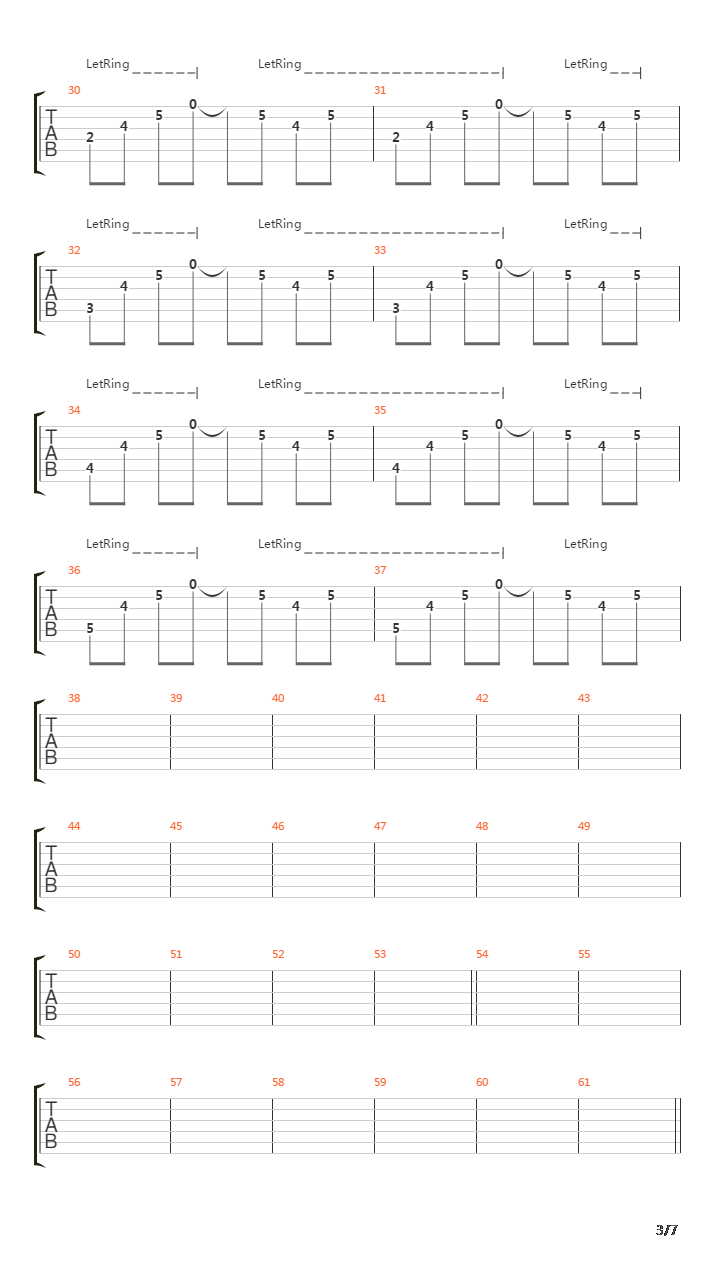 13吉他谱