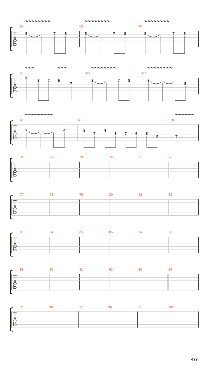 13吉他谱