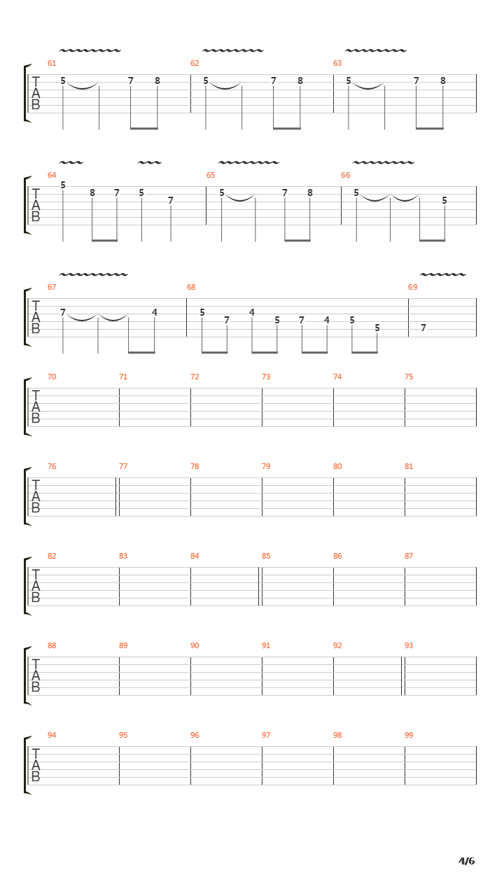 13吉他谱