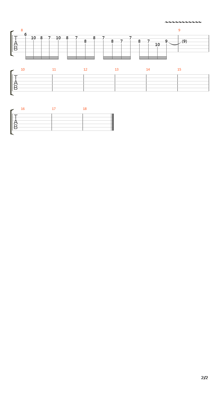 44 Minutes吉他谱