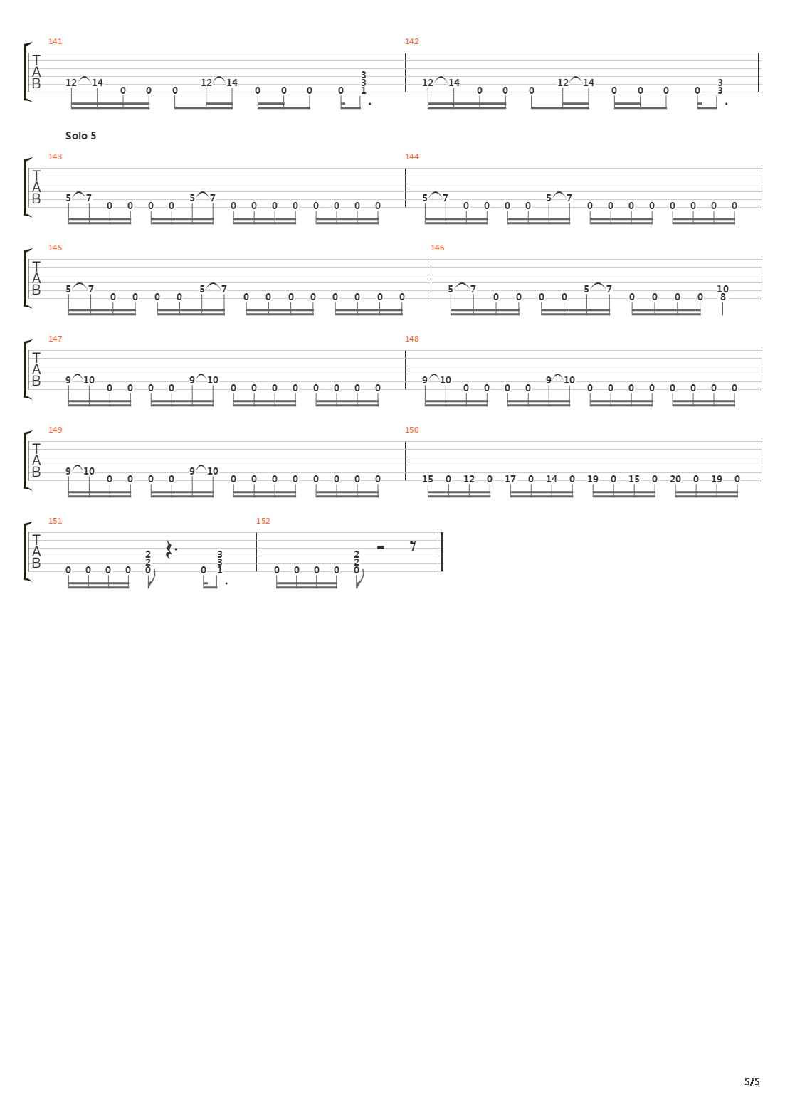 44 Minutes吉他谱