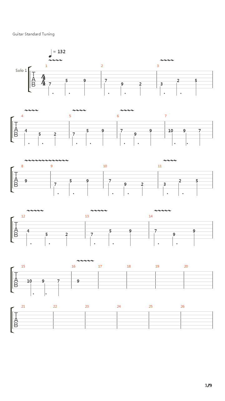 44 Minutes吉他谱