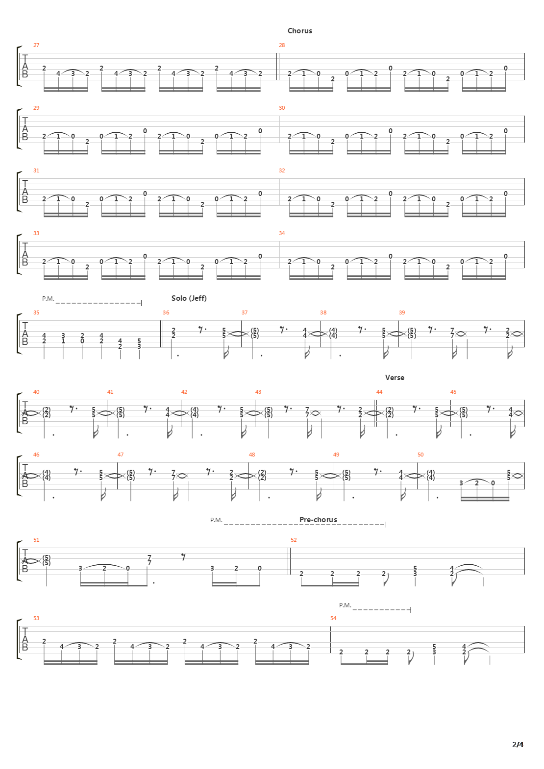 502吉他谱