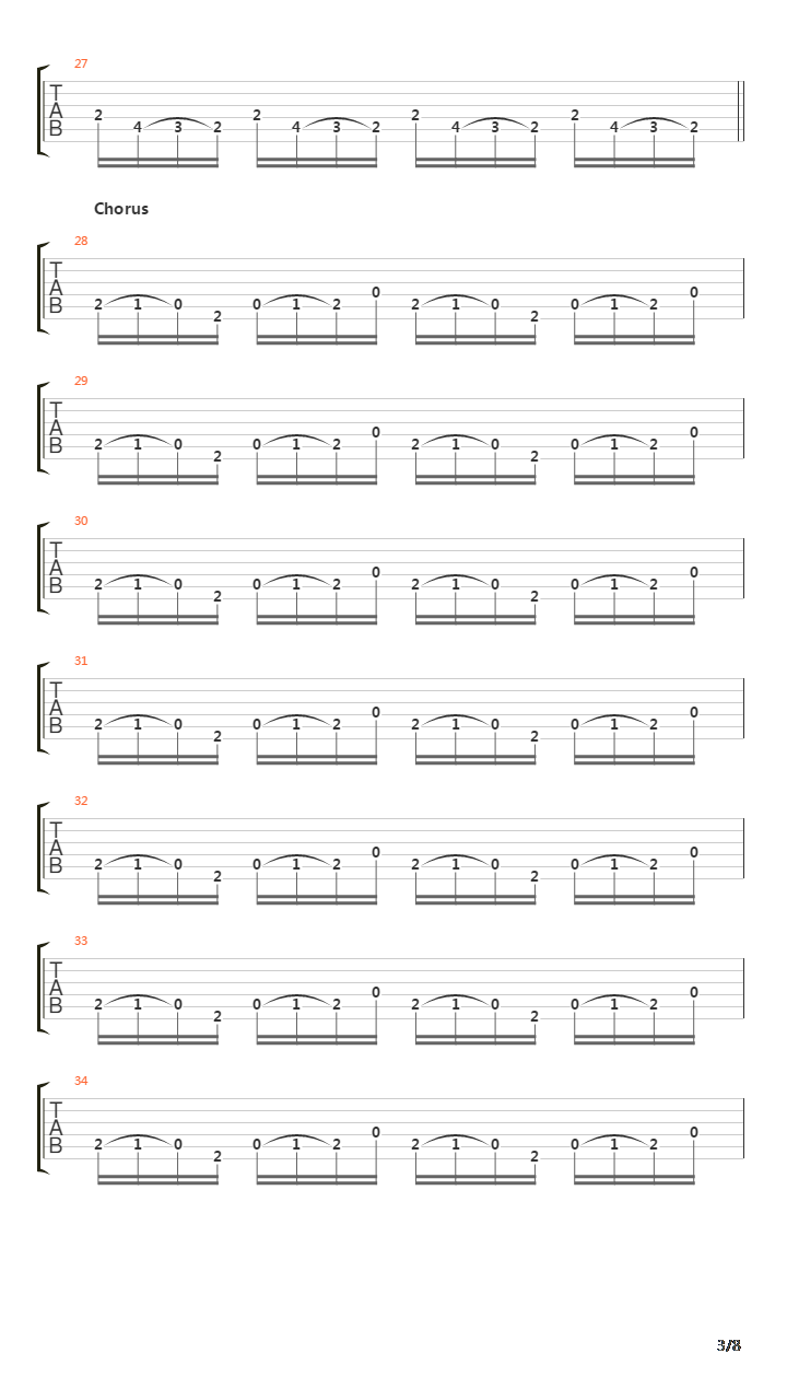 502吉他谱