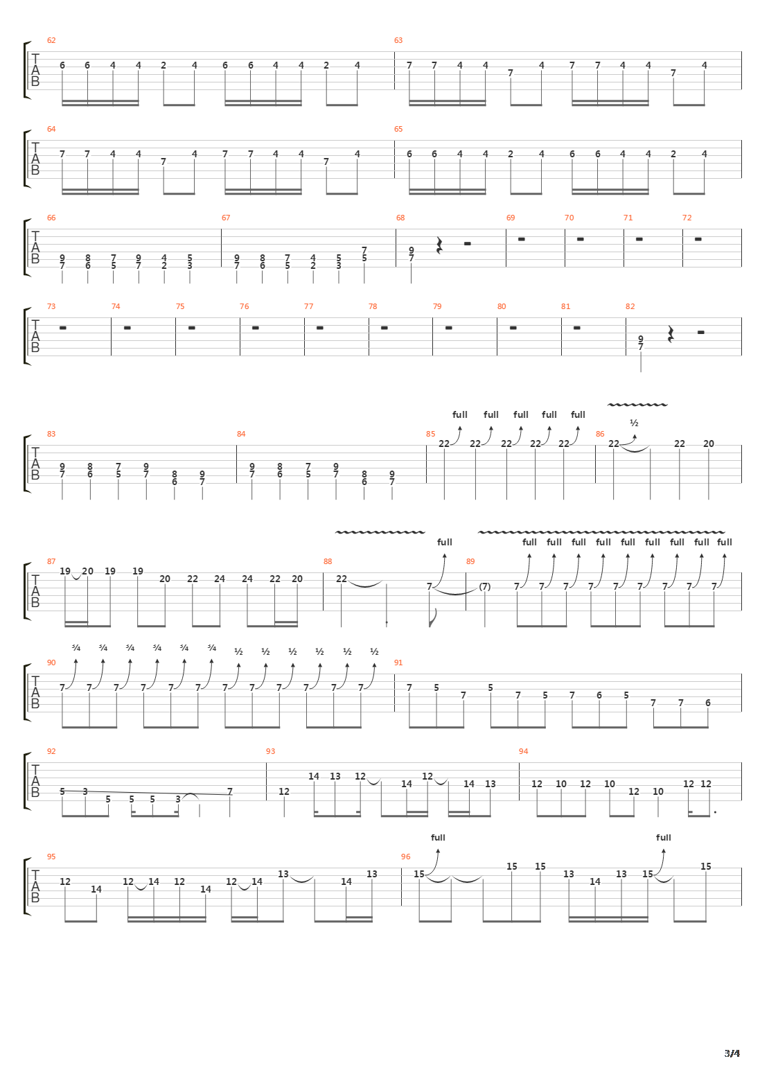 502吉他谱