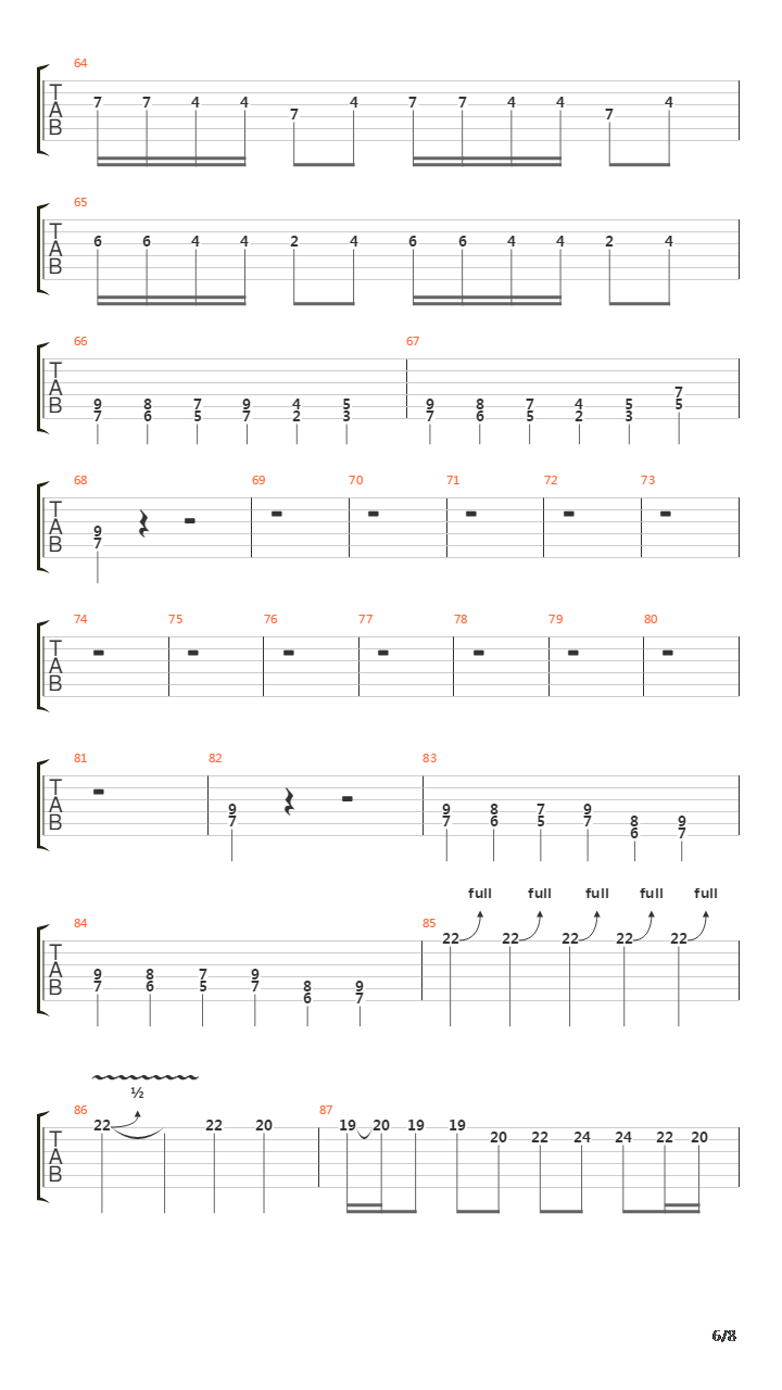 502吉他谱