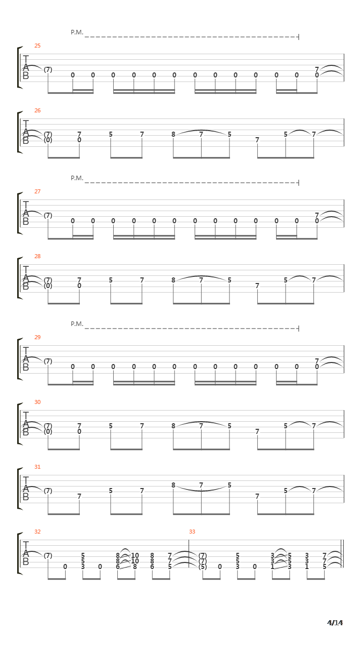 1320吉他谱