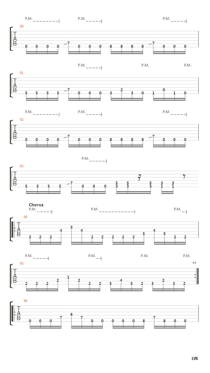 Beginning Of Sorrow吉他谱