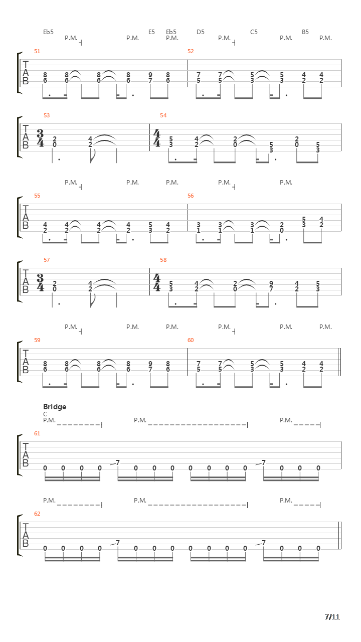 Beginning Of Sorrow吉他谱