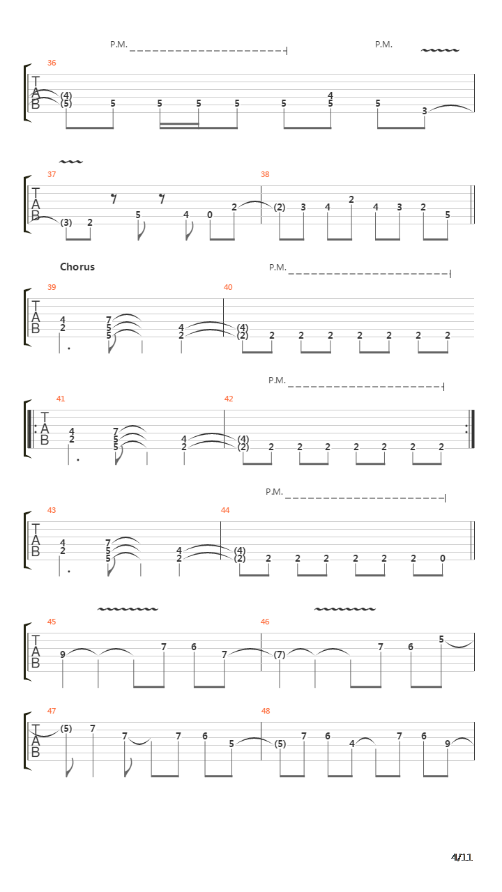 Black Swan吉他谱