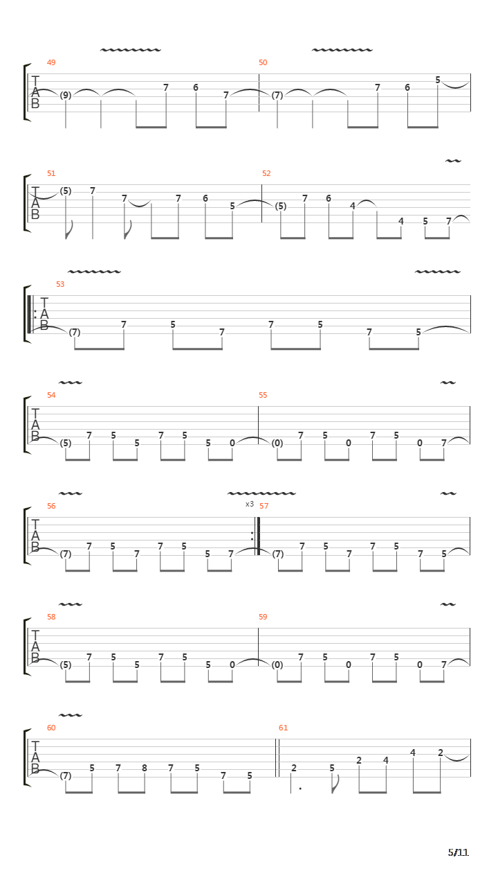 Black Swan吉他谱