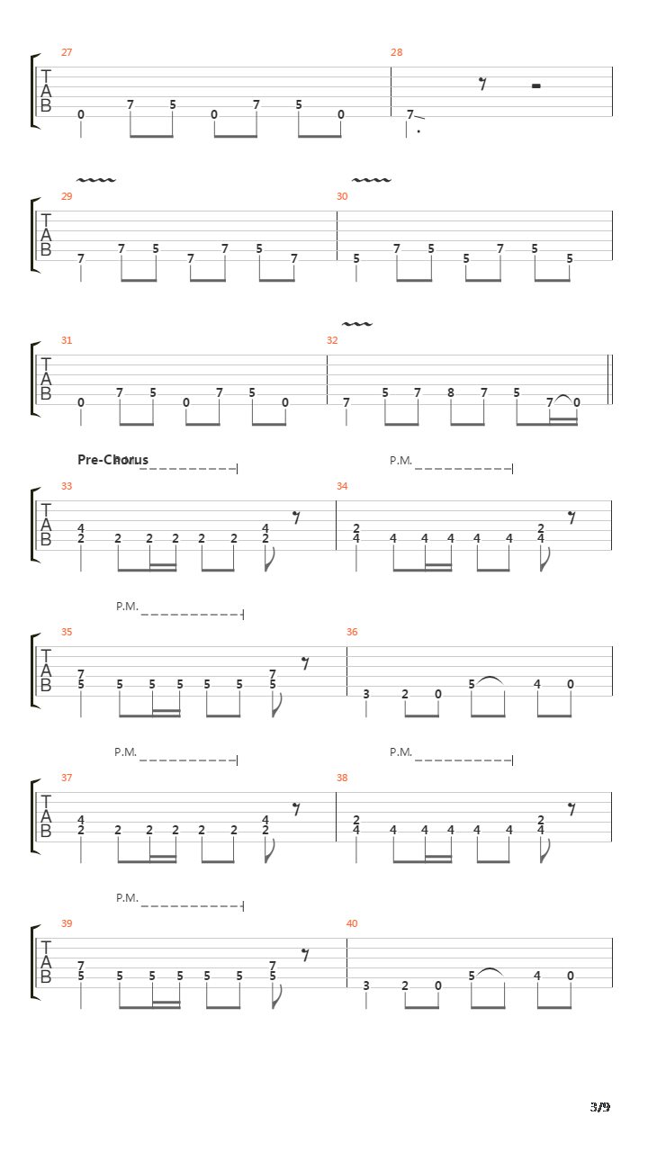 Black Swan吉他谱