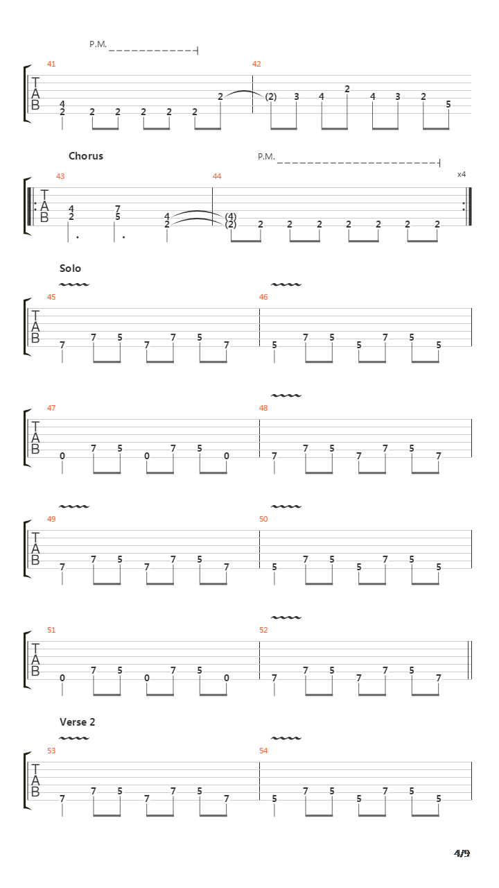 Black Swan吉他谱