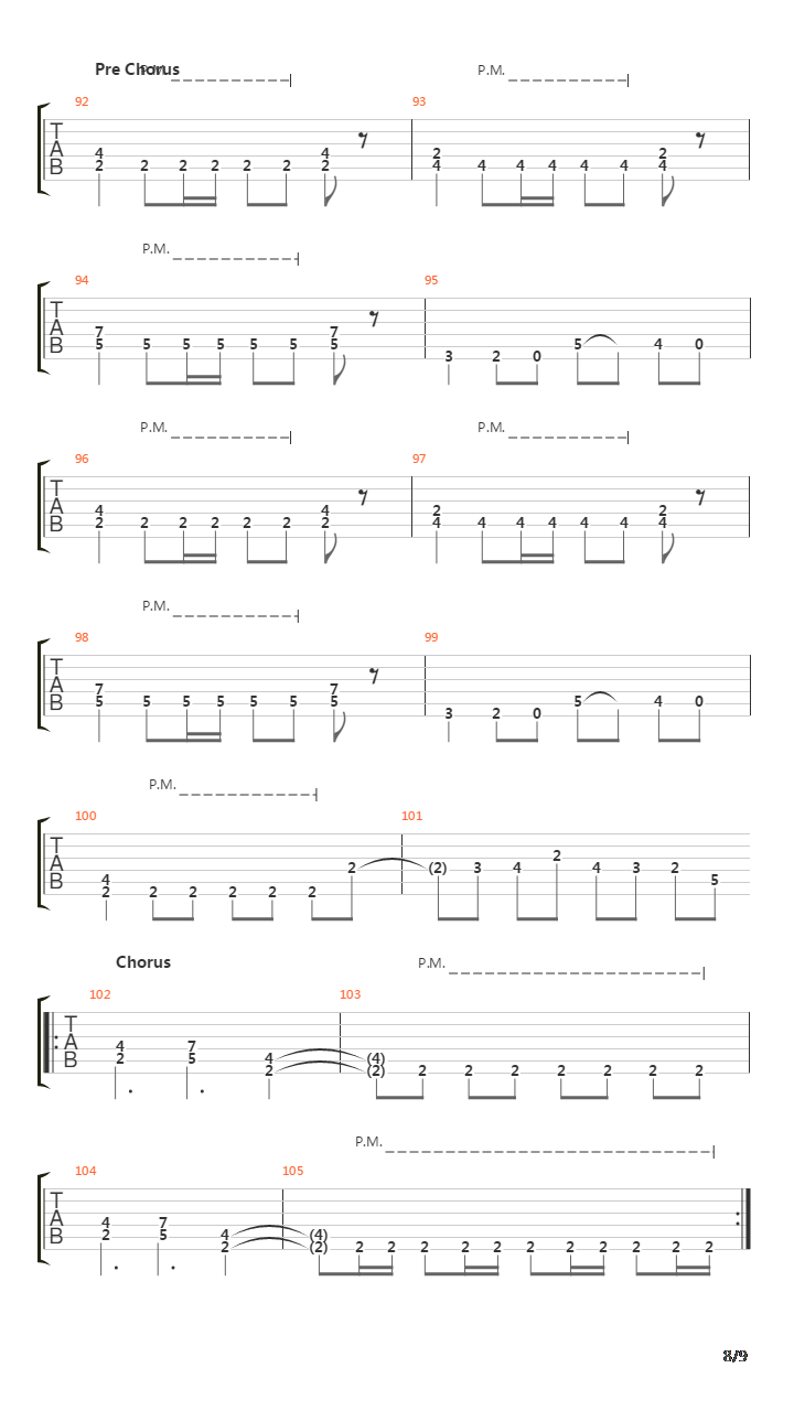 Black Swan吉他谱