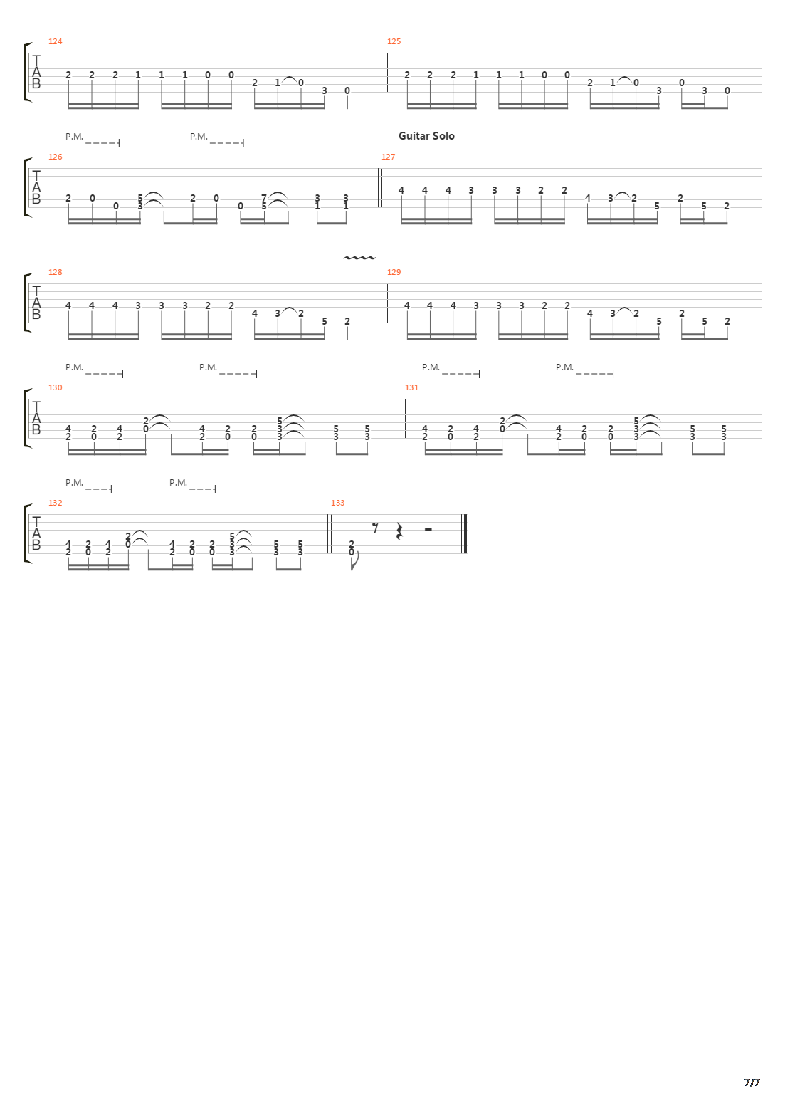 Built For War吉他谱