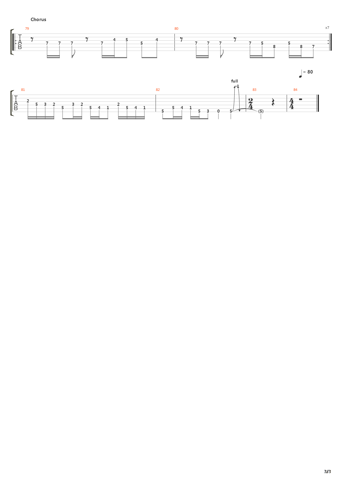 Countdown To Extinction吉他谱