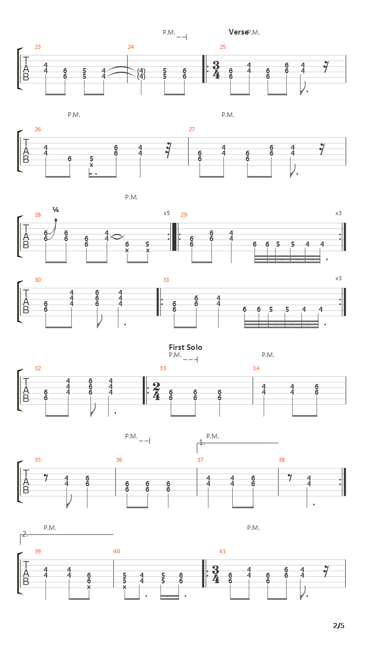 Crown Of Worms吉他谱