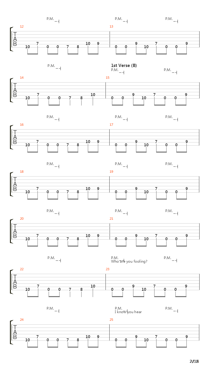 Disconnect吉他谱