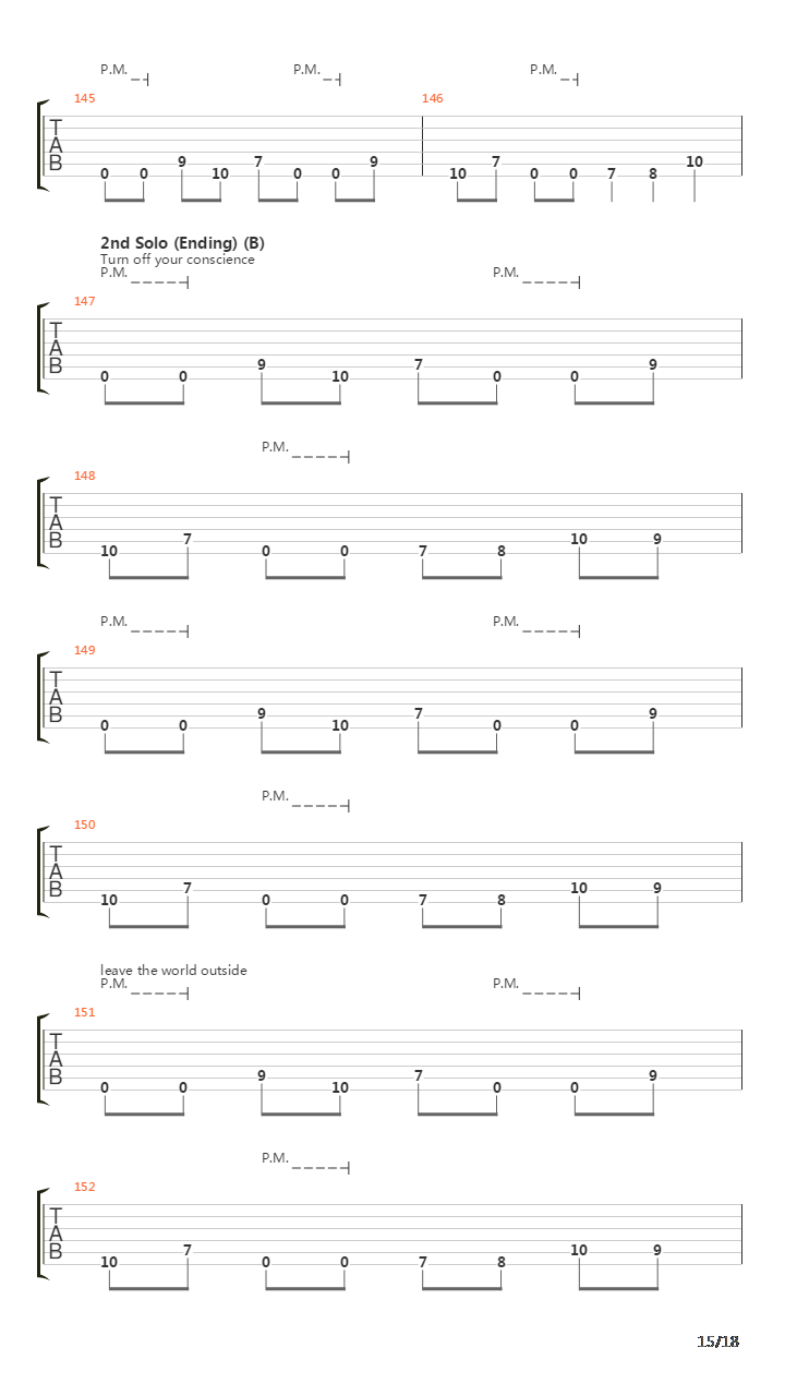 Disconnect吉他谱