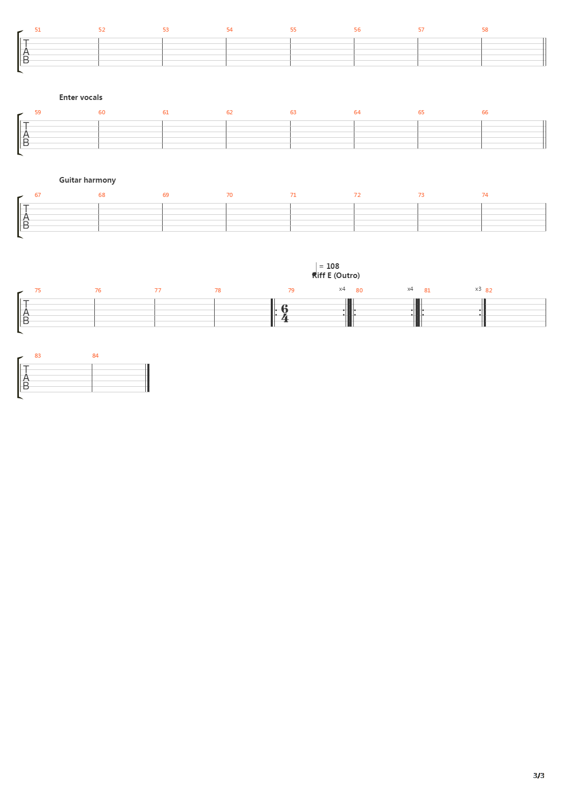 Diadems吉他谱