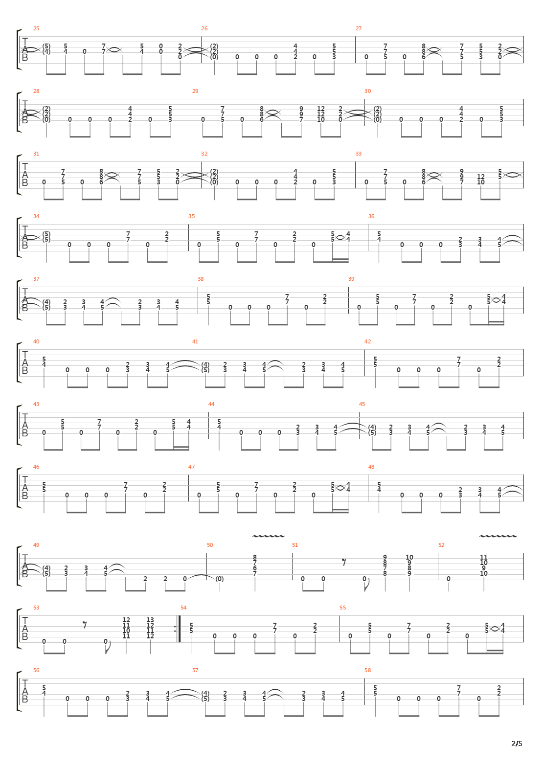 High Speed Dirt吉他谱